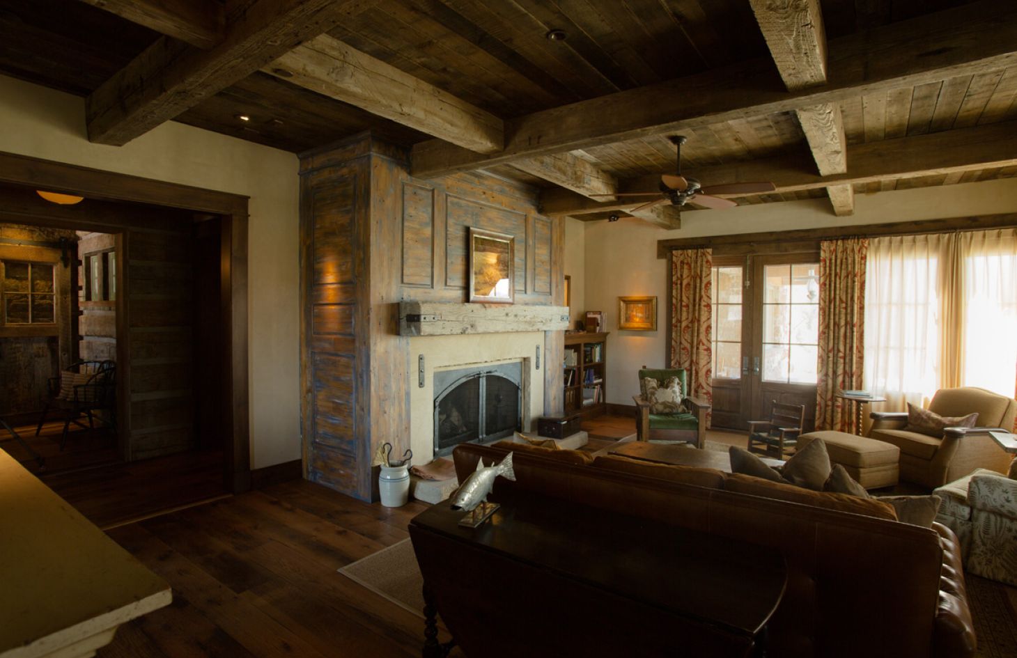 Fish Camp living room