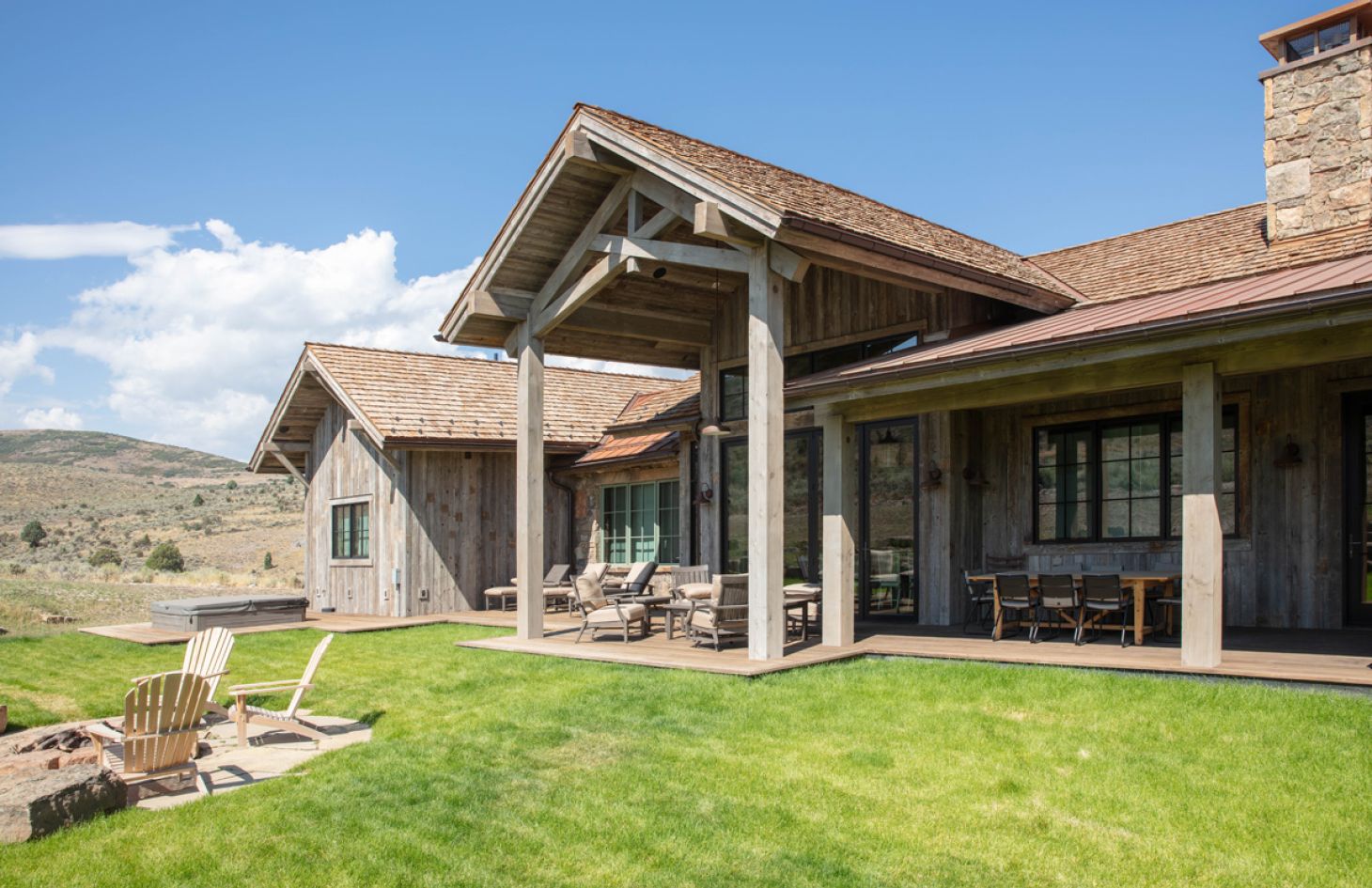 Ski Cabin outdoor view