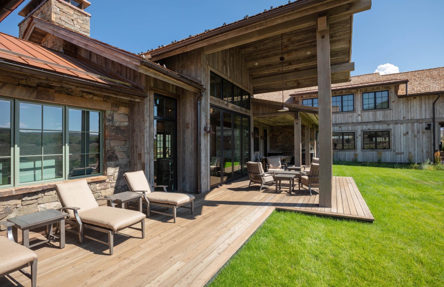 Ski Cabin outdoor view