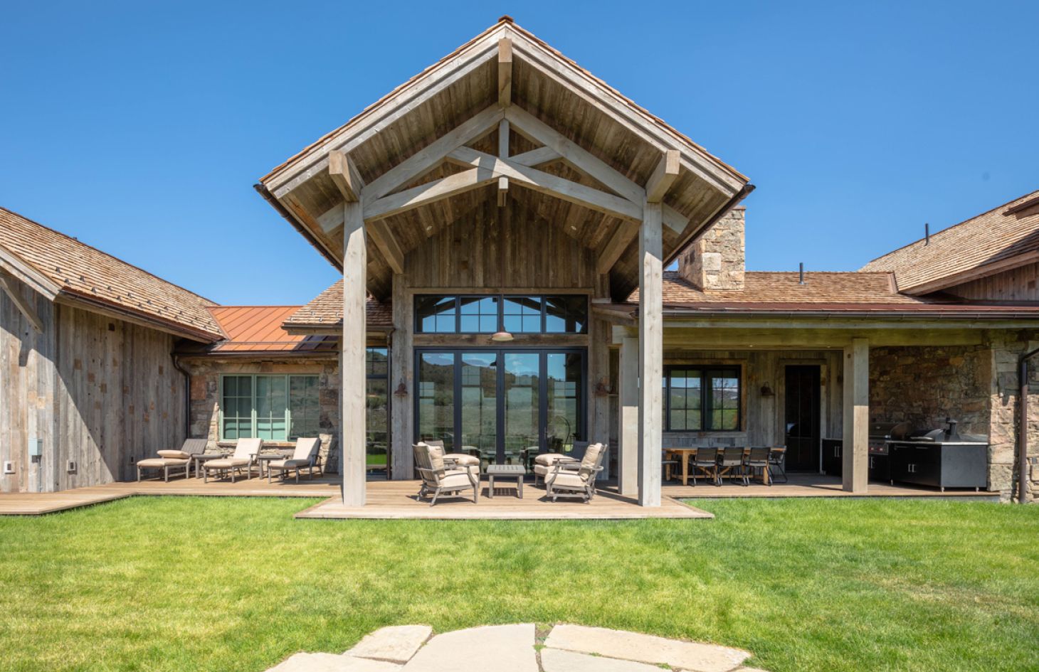 Ski Cabin outdoor view