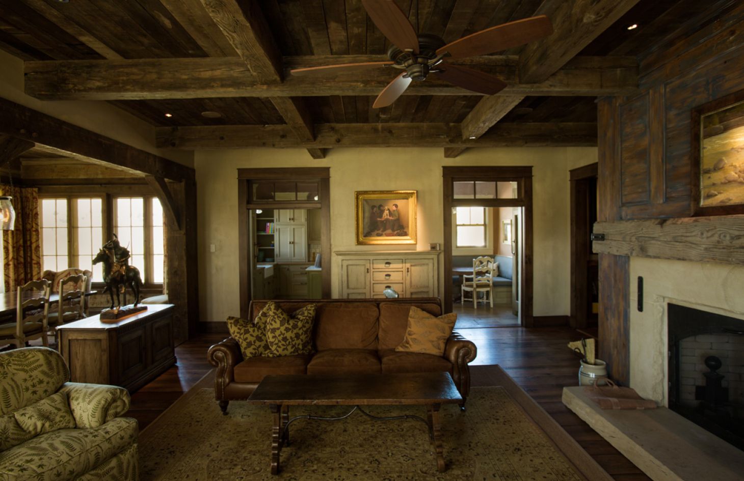 Fish Camp living room