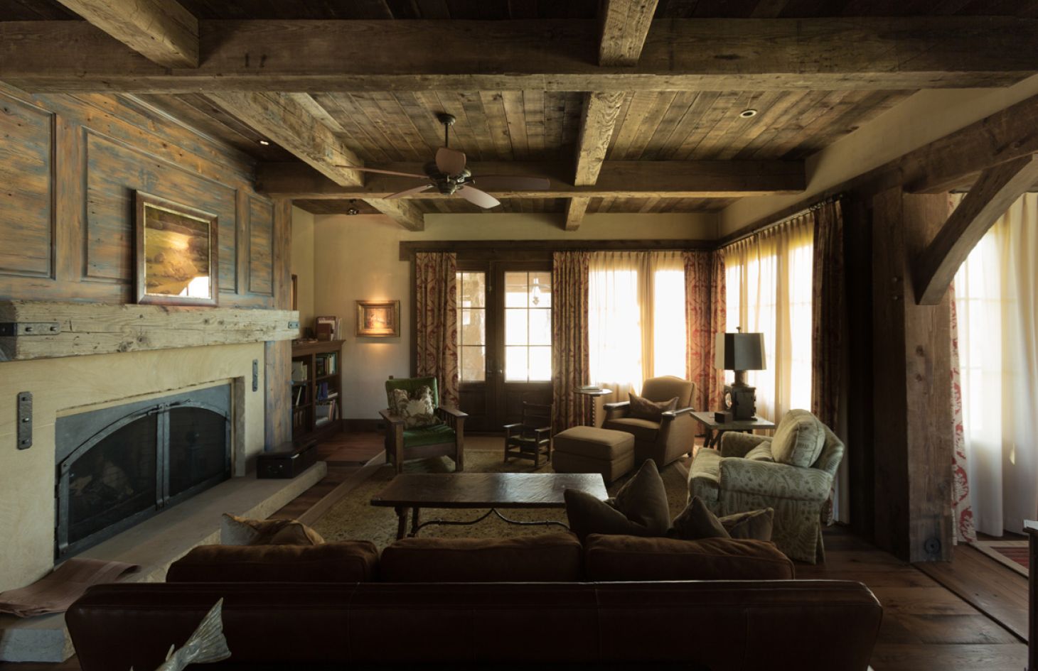 Fish Camp living room