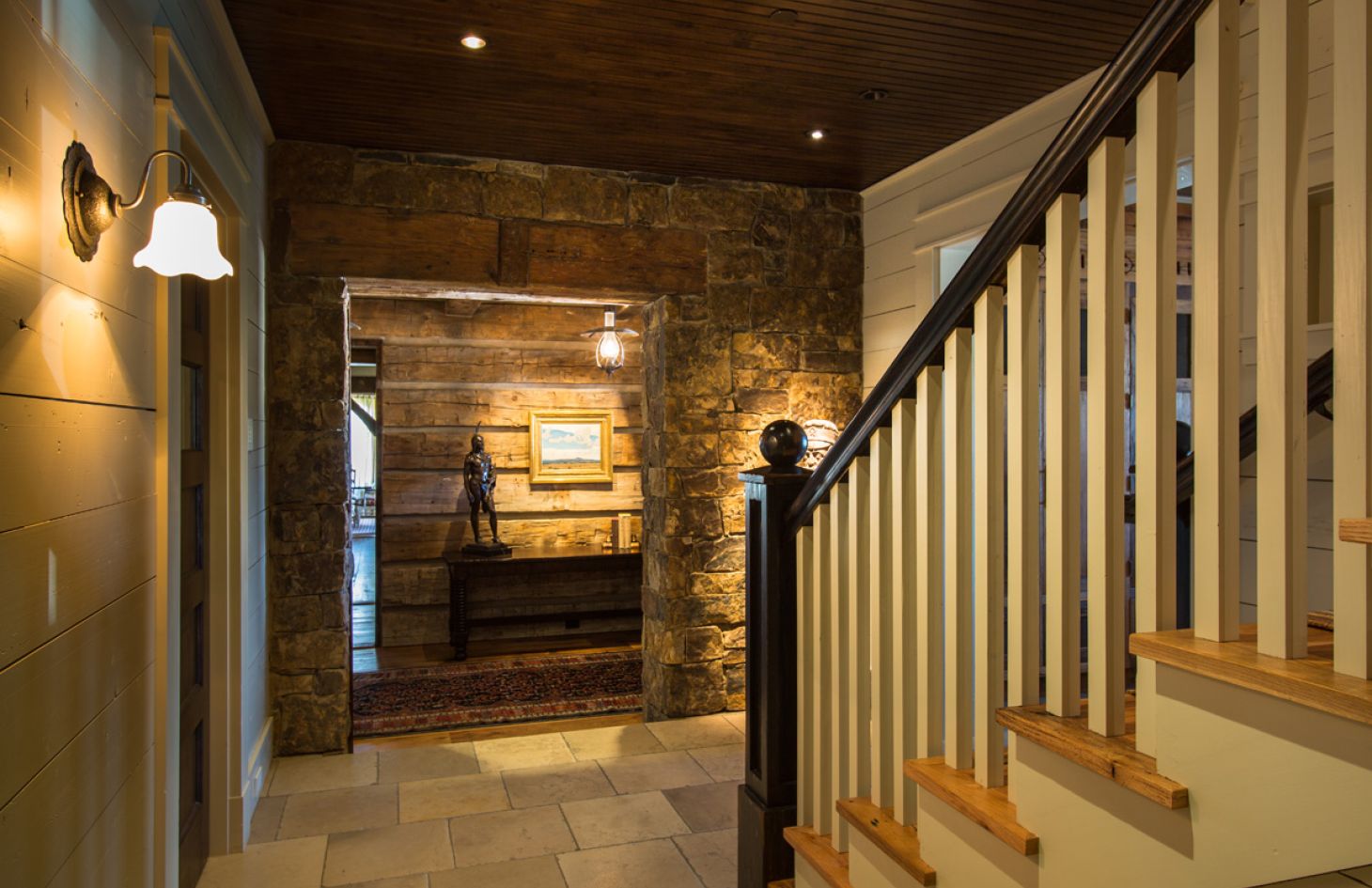 Fish Camp stair view