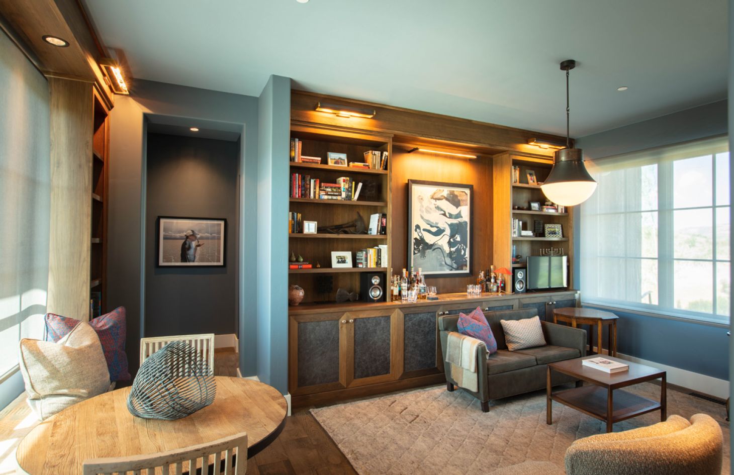 Ski Cabin family room