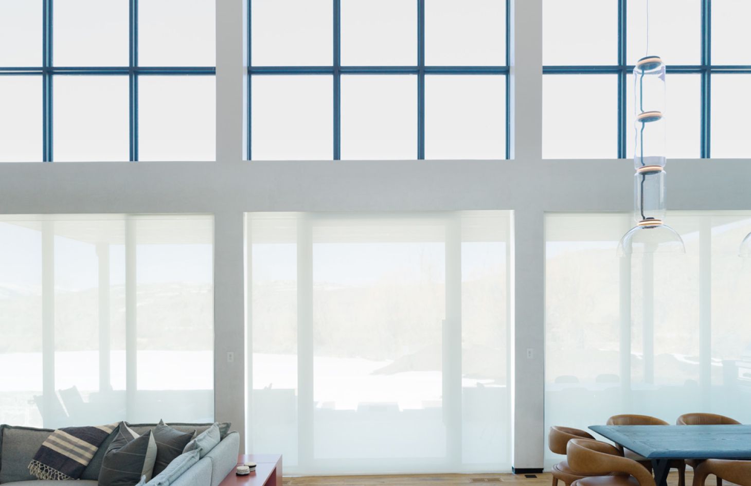 Riverview motorized window shades